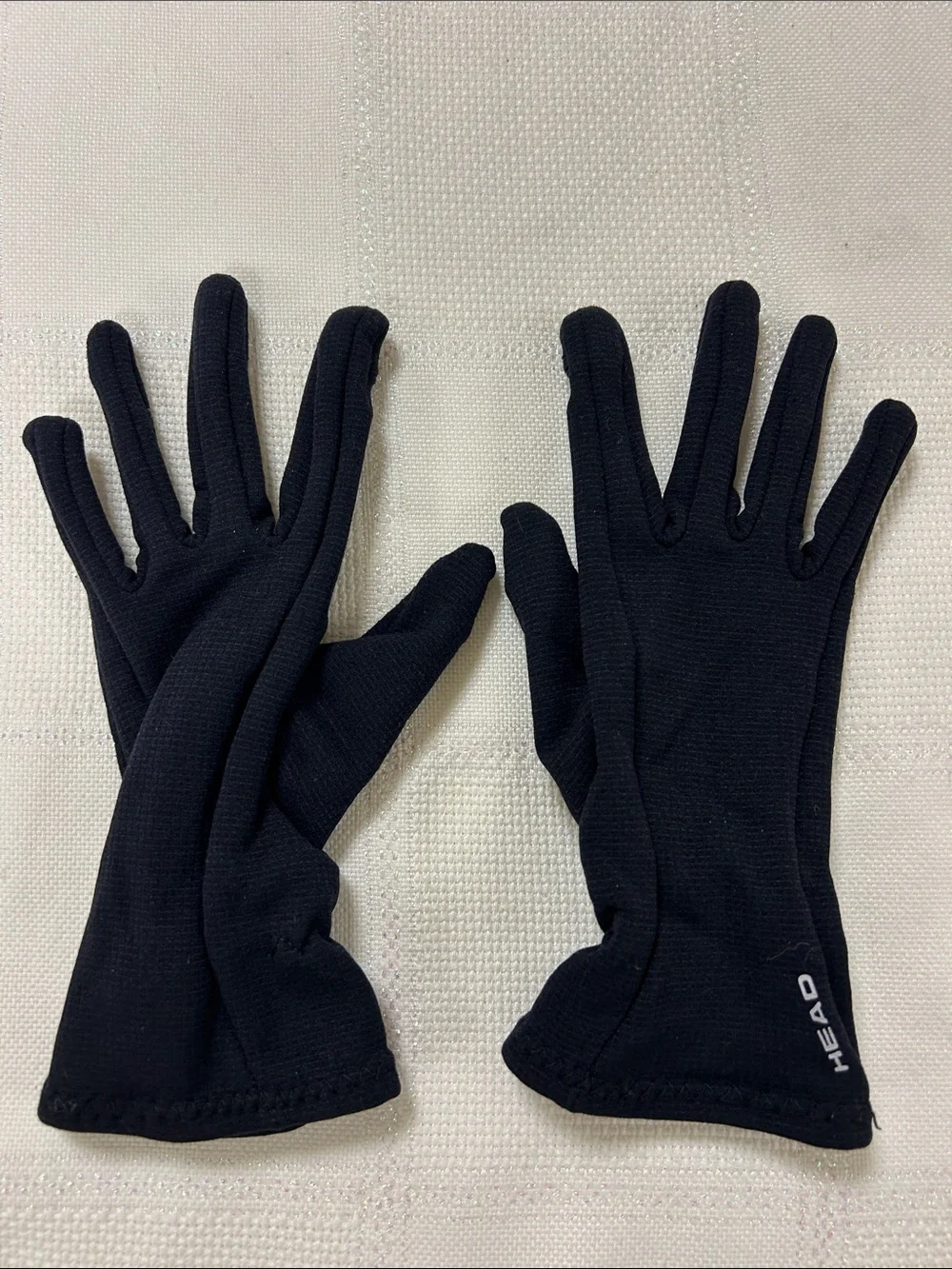 Head Black Grip Touchscreen Gloves